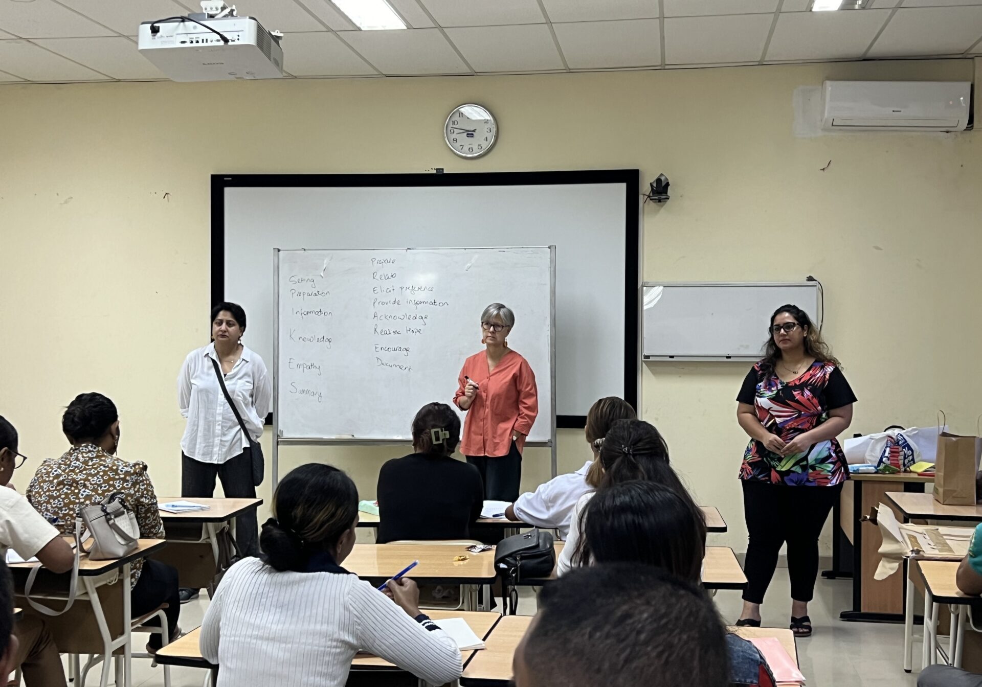 Faculty teaching in Timor Leste